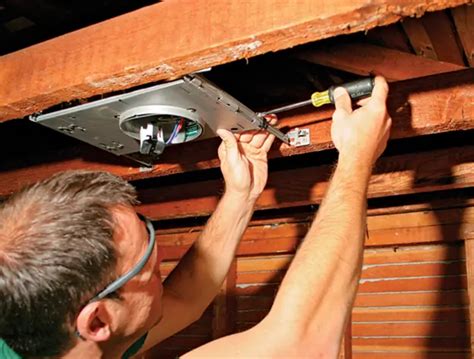 mounting ceiling fans to joists